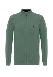 Williot Cardigan RAUL Dunkelgrün/Grün