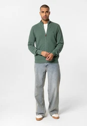 Williot Cardigan RAUL Dunkelgrün/Grün