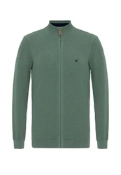Williot Cardigan RAUL Dunkelgrün/Grün