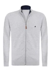 Williot Cardigan RAUL Grau/Hellgrau