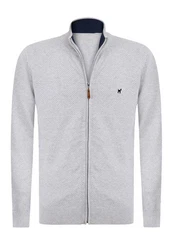 Williot Cardigan RAUL Grau/Hellgrau