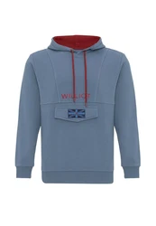 Williot Sweatshirt HENRY Blau/Grau