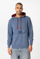 Williot Sweatshirt HENRY Blau/Grau