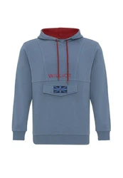 Williot Sweatshirt HENRY Blau/Grau