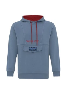 Williot Sweatshirt HENRY Blau/Grau Williot Sweatshirt HENRY Blau/Grau