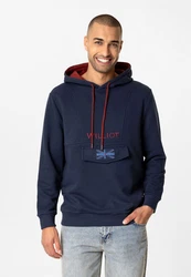 Williot Sweatshirt HENRY Dunkelblau/Blau/Beige/Weiß