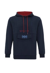 Williot Sweatshirt HENRY Dunkelblau/Blau/Beige/Weiß