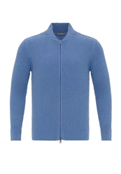 Jacey Quinn Cardigan Darwin Blau/Hellblau