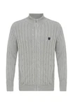 Faber Cardigan Jacey Quinn Grau/Hellgrau