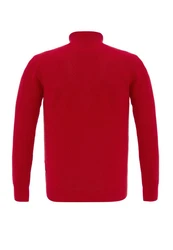 Jacey Quinn Cardigan Dunkelrot/Rot