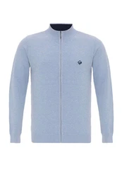 Jacey Quinn Cardigan Hellblau/Blau/Grau