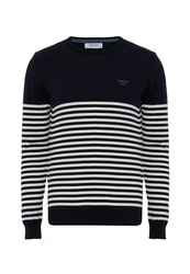 Moxx Paris Sweatshirt Hugues Dunkelblau/Blau
