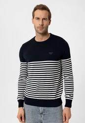 Moxx Paris Sweatshirt Hugues Dunkelblau/Blau