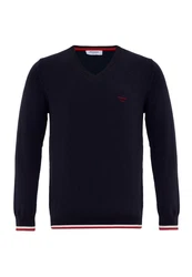 Moxx Paris Sweatshirt Maxime Dunkelblau/Hellblau