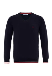 Moxx Paris Sweatshirt Maxime Dunkelblau/Hellblau