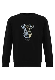 Williot Sweatshirt HUGOS Beige/Schwarz/Rot