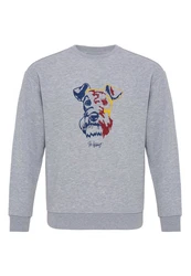 Williot Sweatshirt HUGOS Rot/Grau