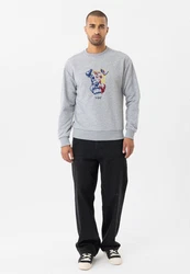 Williot Sweatshirt HUGOS Rot/Grau