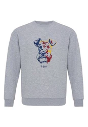 Williot Sweatshirt HUGOS Rot/Grau