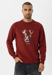 Williot Sweatshirt HUGOS Bordeaux/Dunkelrot/Rot