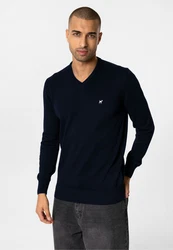 Williot Sweatshirt CABRERA Dunkelblau/Blau/Rot