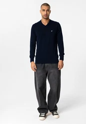 Williot Sweatshirt CABRERA Dunkelblau/Blau/Rot
