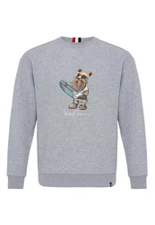 Williot Sweatshirt HECTOR Braun/Grau/Hellgrau