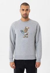 Williot Sweatshirt HECTOR Braun/Grau/Hellgrau