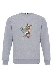 Williot Sweatshirt HECTOR Braun/Grau/Hellgrau