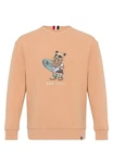 Williot Sweatshirt HECTOR Beige/Braun/Orange