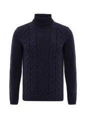 Williot Sweatshirt MINORKA Dunkelblau/Blau/Hellblau