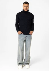 Williot Sweatshirt MINORKA Dunkelblau/Blau/Hellblau
