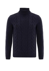 Williot Sweatshirt MINORKA Dunkelblau/Blau/Hellblau