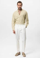 Antioch Sweatshirt Simone Gelb/Khaki/Gold/Beige