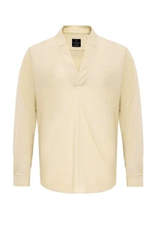 Antioch Sweatshirt Simone Gelb/Khaki/Gold/Beige