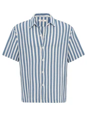 Antioch Blusenshirt Gianni Blau/Hellblau
