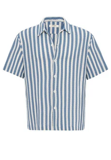 Antioch Blusenshirt Gianni Blau/Hellblau