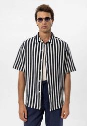 Antioch Blusenshirt Gianni Schwarz/Beige/Weiß/Creme/Dunkelblau/Dunkelrot/Rot