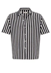 Antioch Blusenshirt Gianni Schwarz/Beige/Weiß/Creme/Dunkelblau/Dunkelrot/Rot