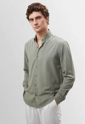 Antioch Blusenshirt Causal Shirt Khaki/Grün/Hellgrün/Dunkelgrün