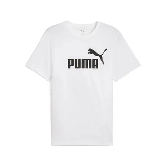 PUMA T-Shirt ESS No.1 Logo Tee Weiß/Lila/Creme