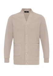 Antioch Cardigan V-Neck Cardigan Khaki/Beige/Braun/Grau