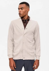Antioch Cardigan V-Neck Cardigan Khaki/Beige/Braun/Grau