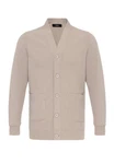 Antioch Cardigan V-Neck Cardigan Khaki/Beige/Braun/Grau