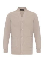 Antioch Cardigan V-Neck Cardigan Khaki/Beige/Braun/Grau