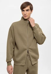 Antioch Sweatshirt Stand Collar Zip-up 