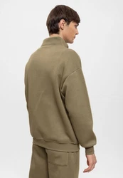 Antioch Sweatshirt Stand Collar Zip-up 