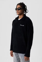 Dandalo Sweatshirt Diego Schwarz/Hellblau