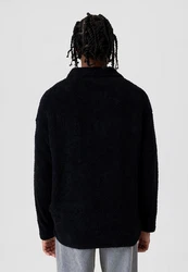 Dandalo Sweatshirt Diego Schwarz/Hellblau