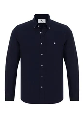 Daniel Hills Blusenshirt Samuel Hellblau/Dunkelblau/Weiß/Blau